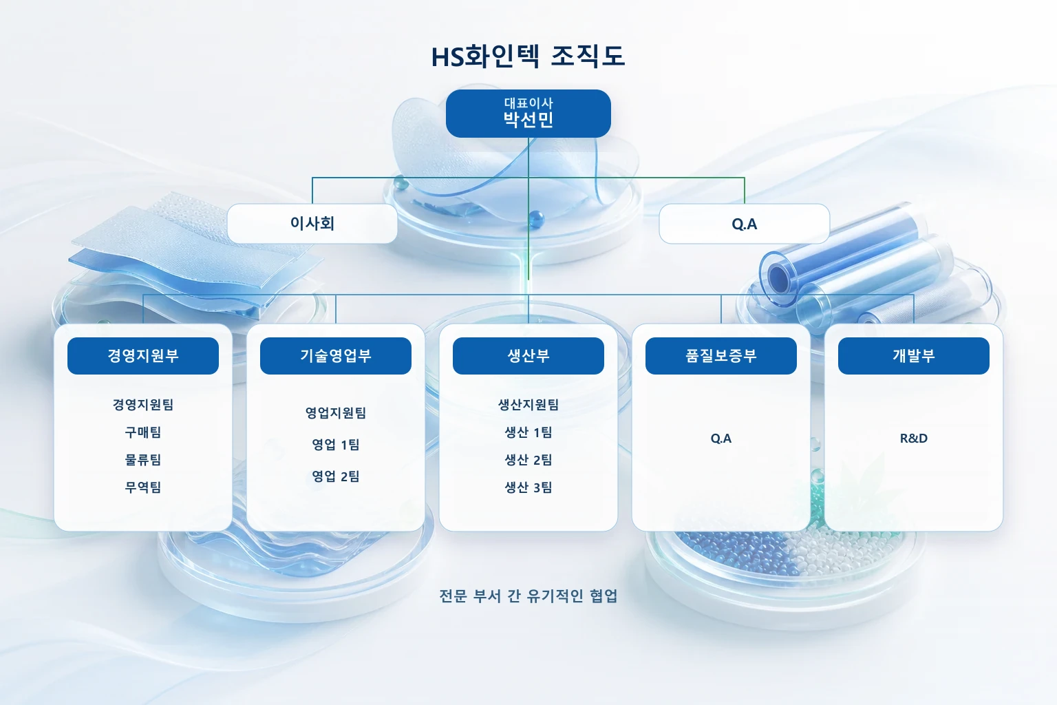 HS Finetech organization chart
